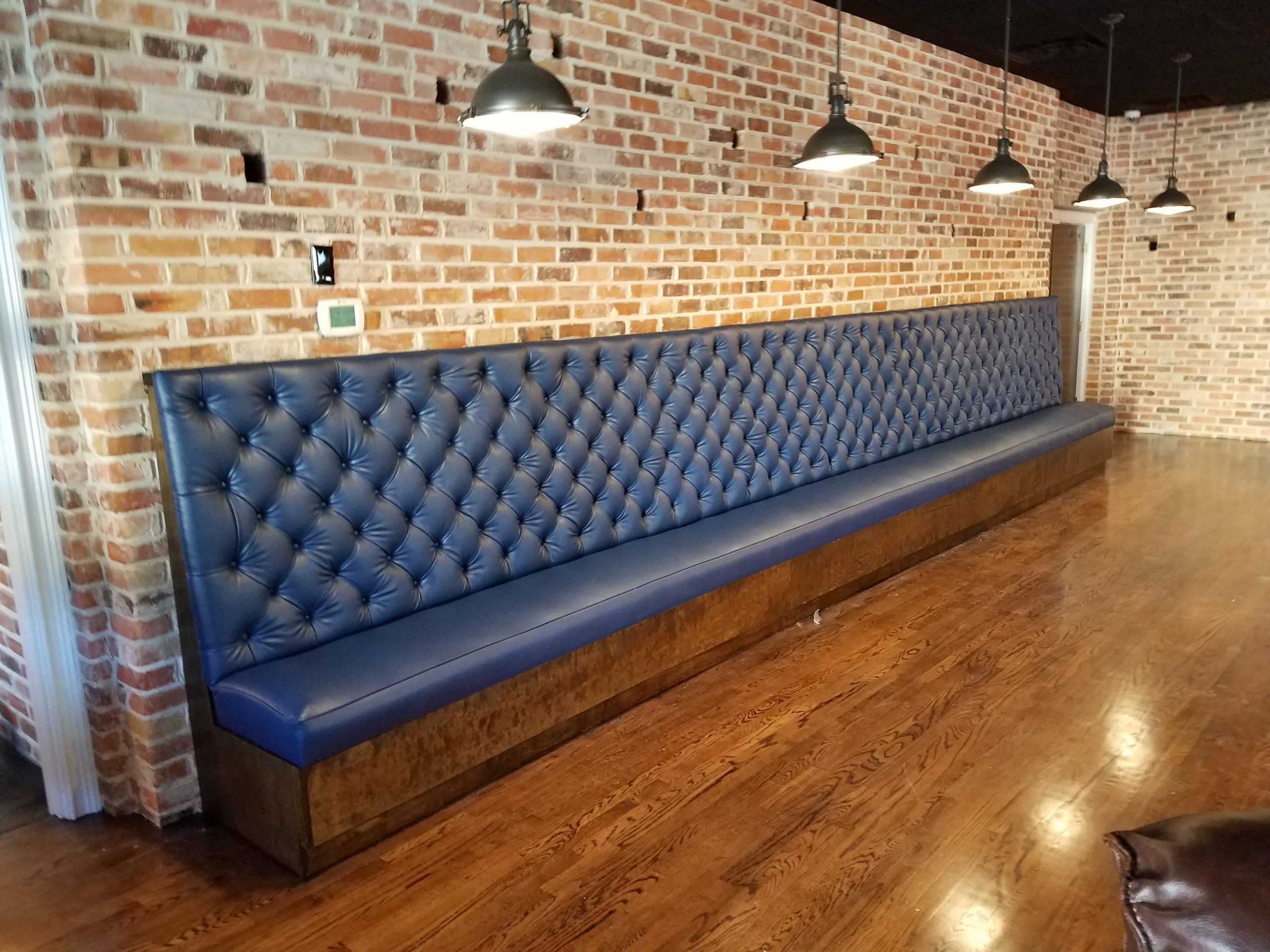 Small Restaurant Booth & Wall Bench, Project